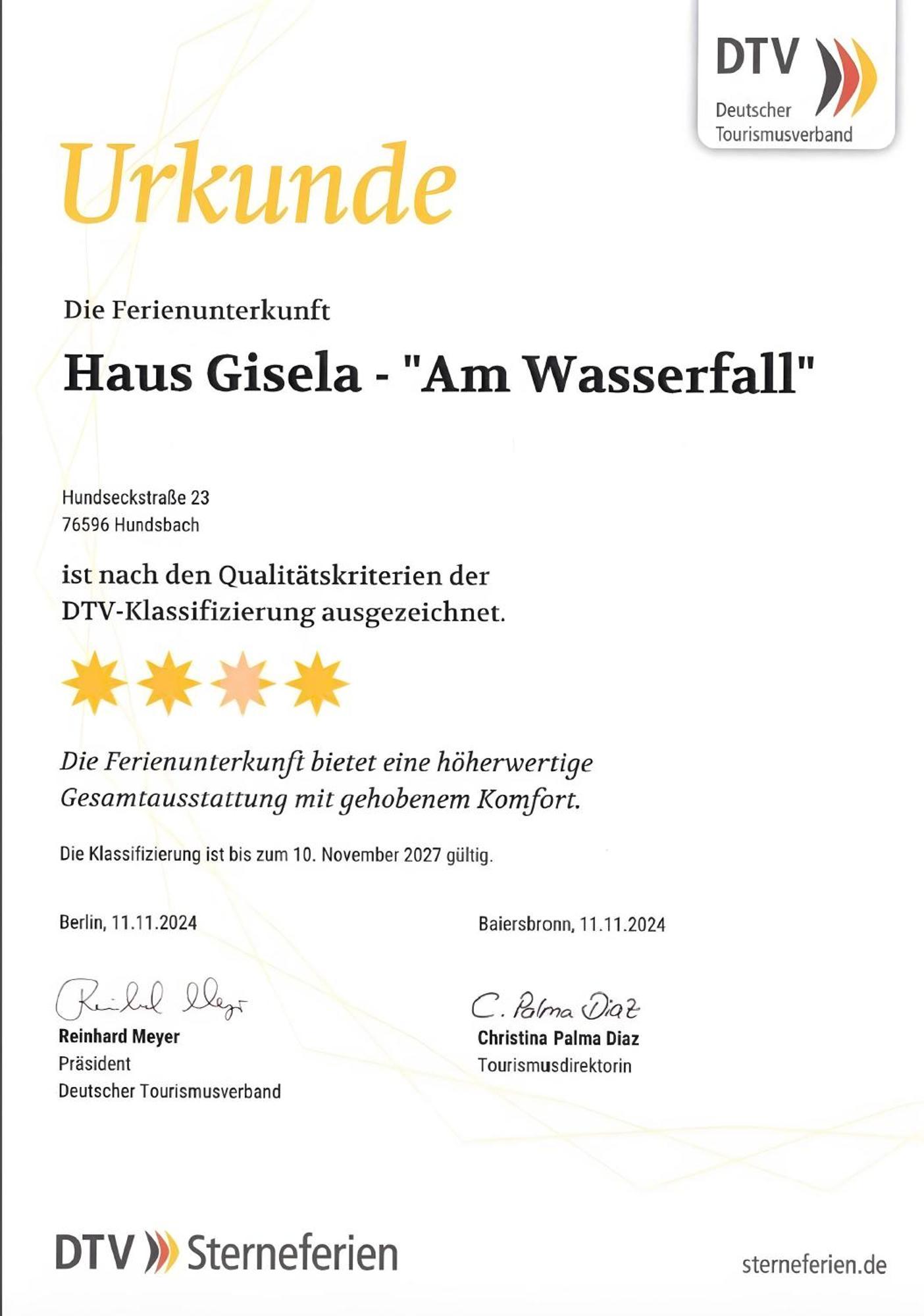Haus Gisela Lägenhet Forbach Exteriör bild